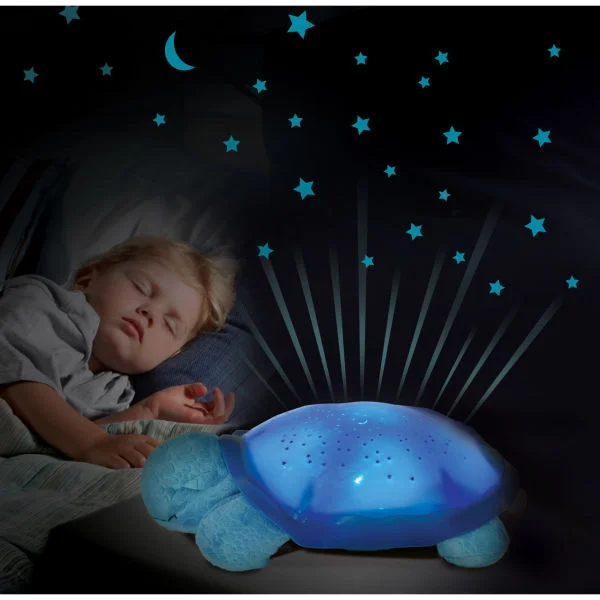 Twilight Turtle Night Light - Blue Afbeelding 1