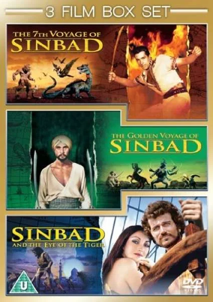 Sinbad Verzameling - Seventh Voyage Of Sinbad/Golden Voyage Of Sinbad/Sinbad And The Eye Of The Tiger Afbeelding 1