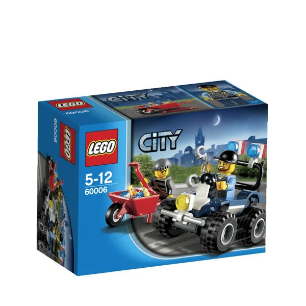 LEGO Stad: Politie Quad (60006) Afbeelding 1