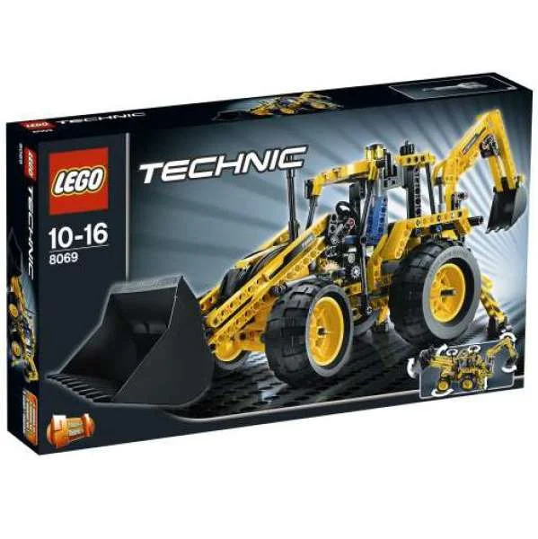 LEGO Technic: Backhoe Loader (8069) Afbeelding 1