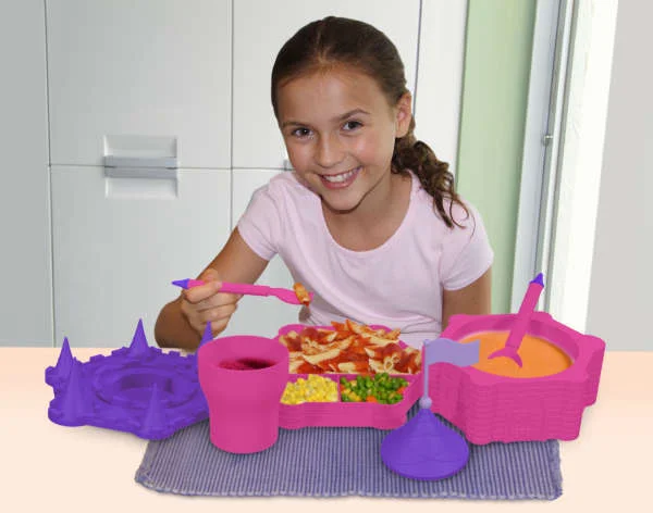 Princess Castle Dinner Set Afbeelding 1