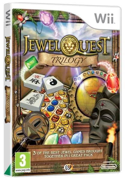 Jewel Quest Trilogy (Jewel Quest Mysteries, Jewel Quest 3, Mahjong Quest 3) Afbeelding 1