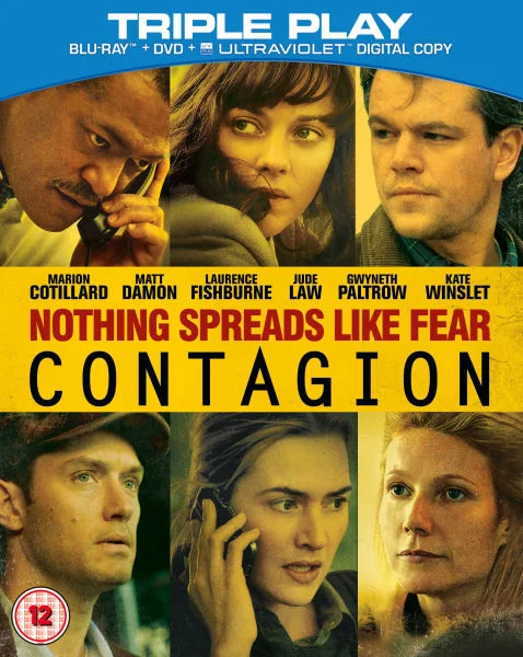 Contagion - Triple Play (Blu-Ray, DVD en Digital Copy) Afbeelding 1