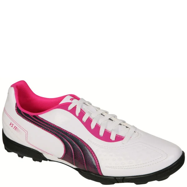 Puma Men's V5.11 Tt Trainers - White/Navy/Pink - 6 - White/Navy/Pink Afbeelding 1
