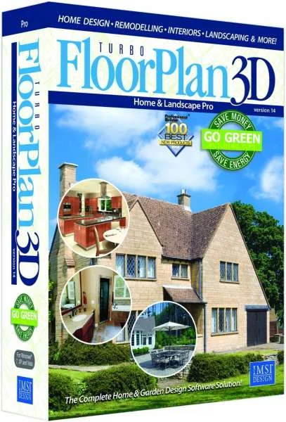 TurboFloorplan Home & Landscape Pro Afbeelding 1