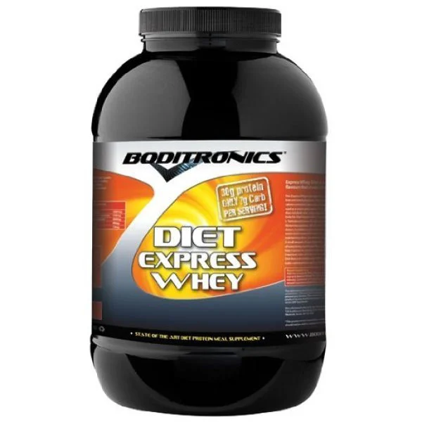 Boditronics Diet Express Whey (900g) - 900g - Pot - Rich Chocolate Afbeelding 1