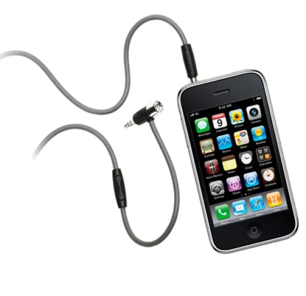 Griffin Hands-free Mic + AUX Cable for iPhone (GC17090) Afbeelding 1