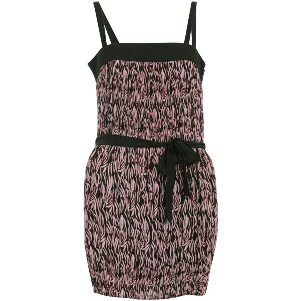 nümph Womens Elsa Pleated Dress - Vision Pink - M - Roze Afbeelding 1