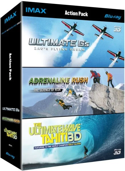IMAX: Adrenaline Rush Verzameling (3D en 2D Blu-Ray) Afbeelding 1