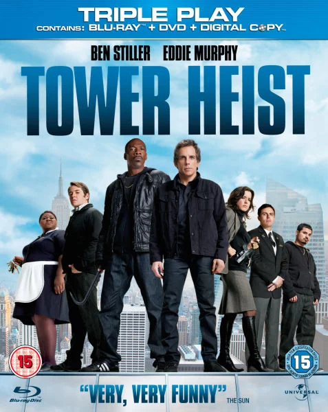 Tower Heist - Triple Play (Blu-Ray, DVD en Digital Copy) Afbeelding 1