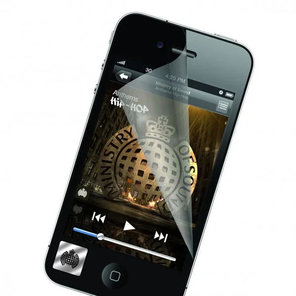 Exspect Ministry of Sound iPhone 4 Screen Protector (Matte) Afbeelding 1