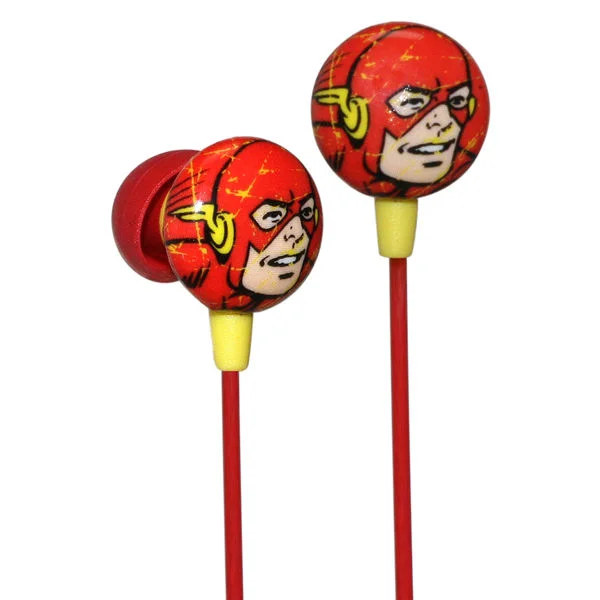 iHip DC Comics Flash Printed Earphones Afbeelding 1