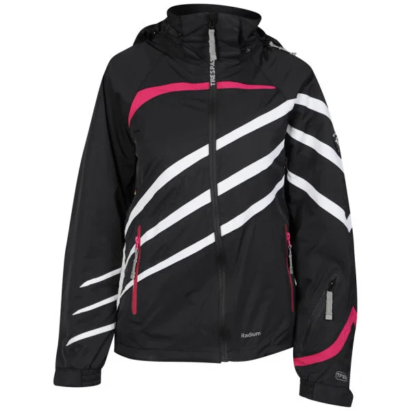 Trespass Women's Jeanie Ski Jacket - Black - 8 - Zwart Afbeelding 1