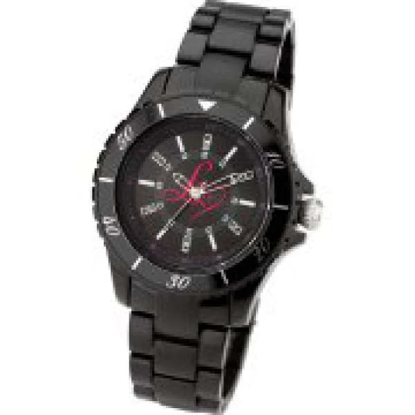 Lipsy Plastic Bracelet Watch with Black Dial - Black Afbeelding 1
