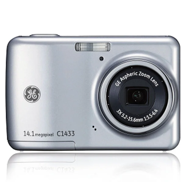 GE C1433 Digital Camera - Black (14MP, 3 x Optical, 2.4 Inch LCD) Afbeelding 1