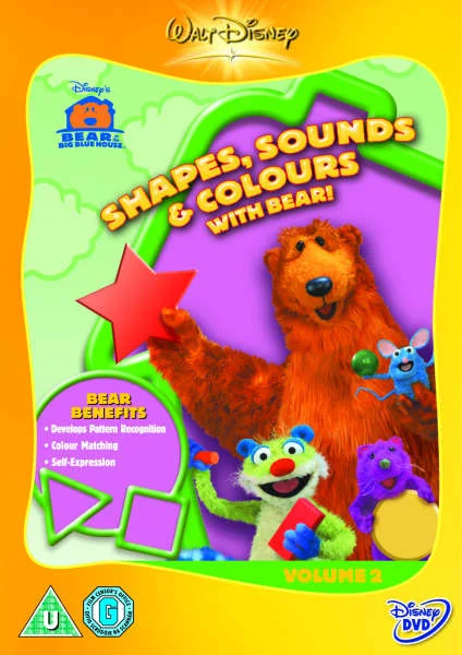 Bear In Big Blue House - Shapes, Sounds & Colours Afbeelding 1