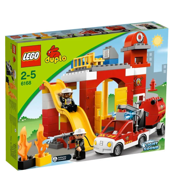 LEGO DUPLO: Fire Station (6168) Afbeelding 1