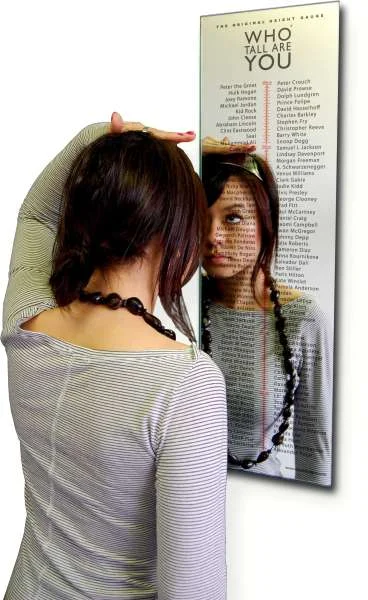 Celebrity Who Tall are You? Mirror Afbeelding 1