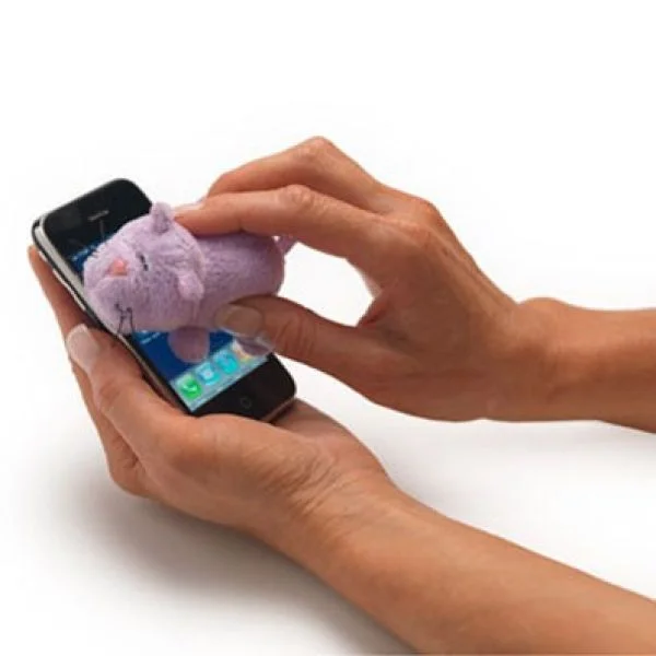 Dusty Pup Phone Screen Cleaner - Cat Afbeelding 1