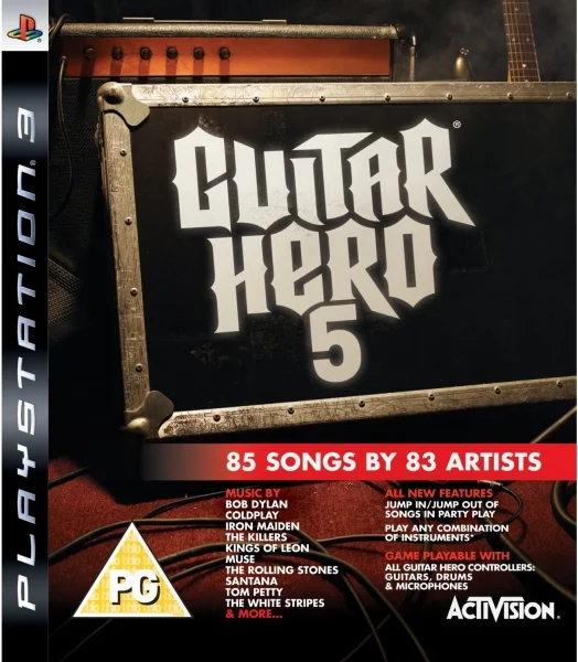 Guitar Hero 5 (solus) Afbeelding 1