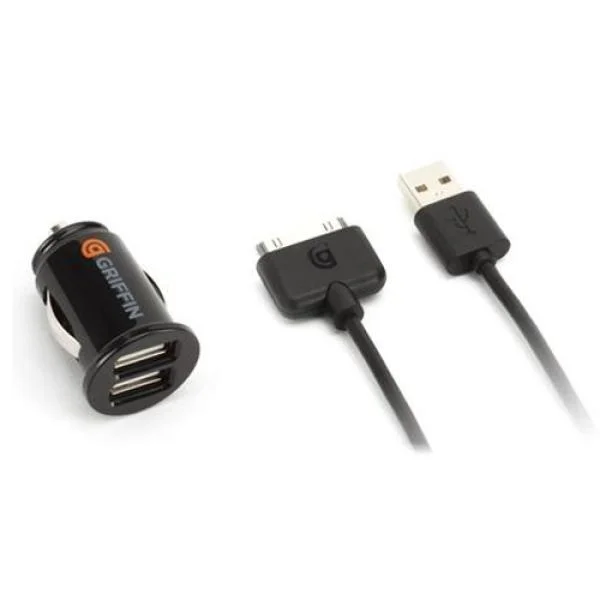 Griffin PowerJolt Micro Dual USB Charger for iPhone & iPod (GC23110) Afbeelding 1