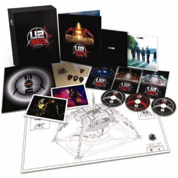 U2 360° At The Rose Bowl (2 DVD and Blu-Ray Super Deluxe Box Set) Afbeelding 1