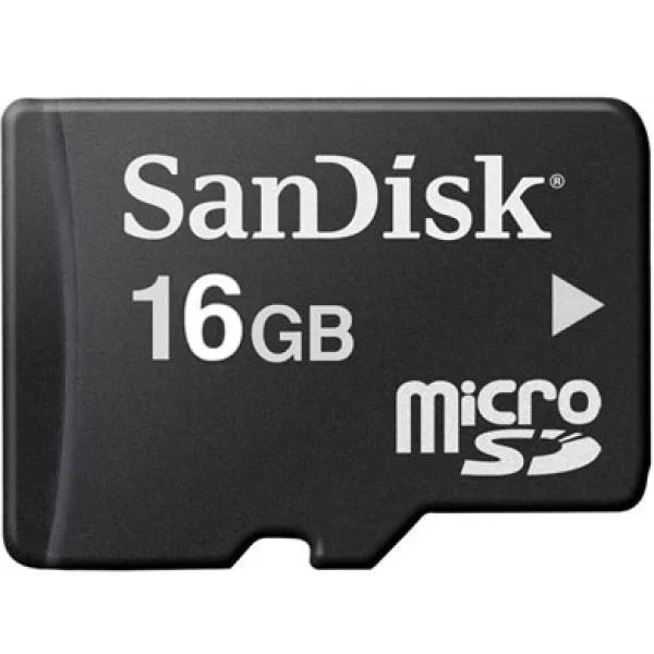 SanDisk 16GB MicroSD Card Afbeelding 1