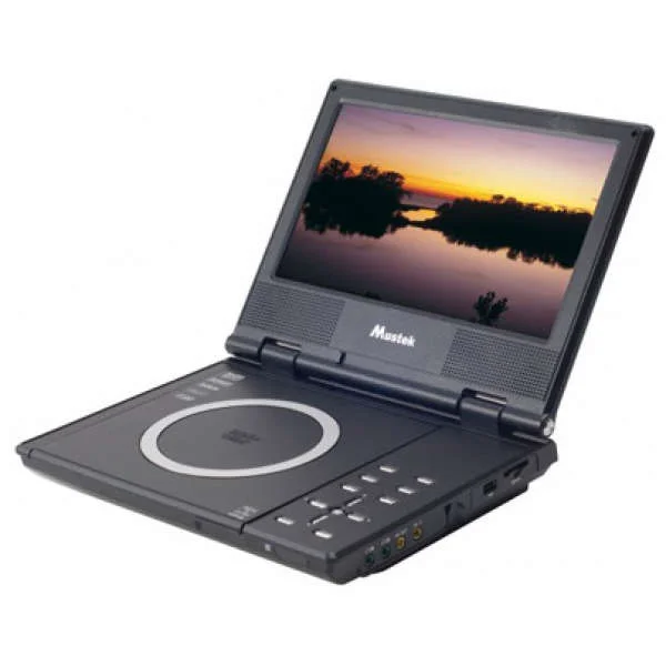 Mustek MVP850E 8.5 Inch Portable DVD Player (Black) Afbeelding 1