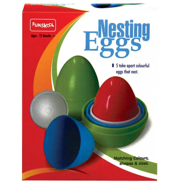 FunSkool Nesting Eggs Afbeelding 1