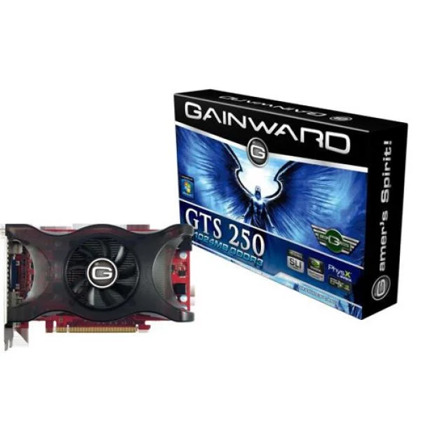 Gainward NVIDIA GeForce GTS 250 1GB PCI-E x16 “Deep-Green” (VGA/DVI-D/HDMI) Afbeelding 1
