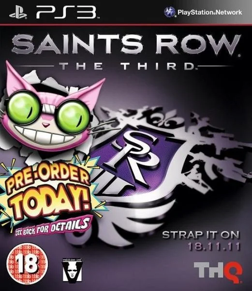 Saints Row: The Third (Professor Genki's Pre-Order Edition) Afbeelding 1