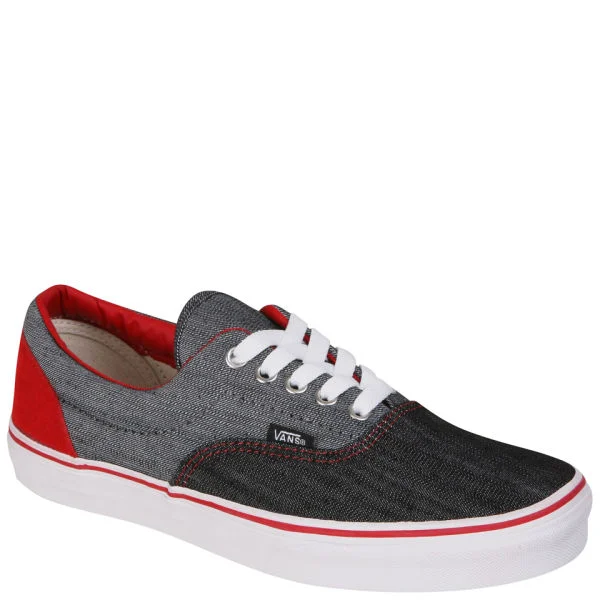 Vans ERA Denim Trainer - Black/True White - 7 - Black/True White Afbeelding 1