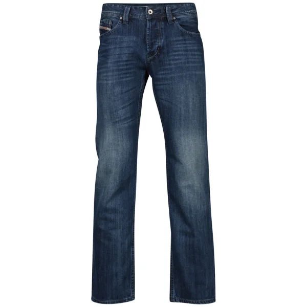 Diesel Men's Larkee Jeans - Blue Light Wash - 30R - Blauw Afbeelding 1