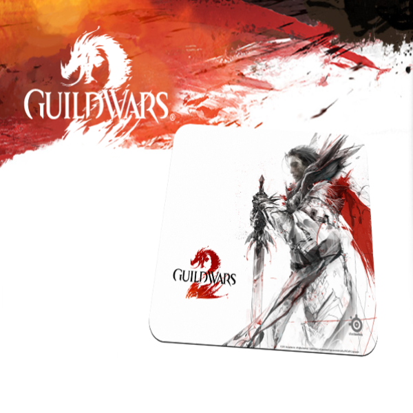 SteelSeries: QcK Guild Wars 2 Logan Edition Mouse Mat Afbeelding 1