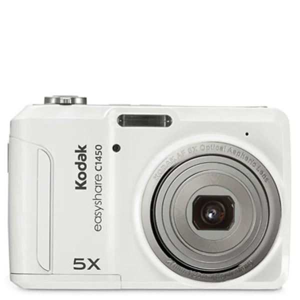 Kodak C1450 14mp Digital Camera with 5x Optical Zoom White - Refurbished Afbeelding 1