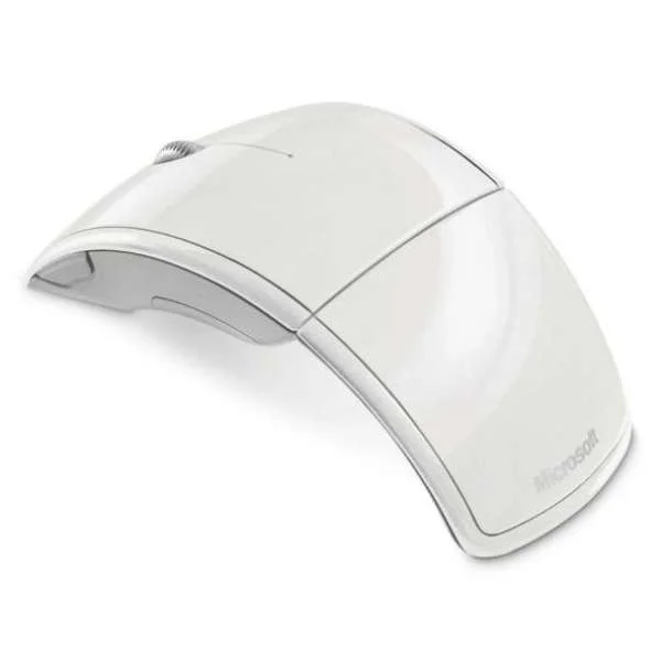 Microsoft Wireless ARC Mouse - White Afbeelding 1