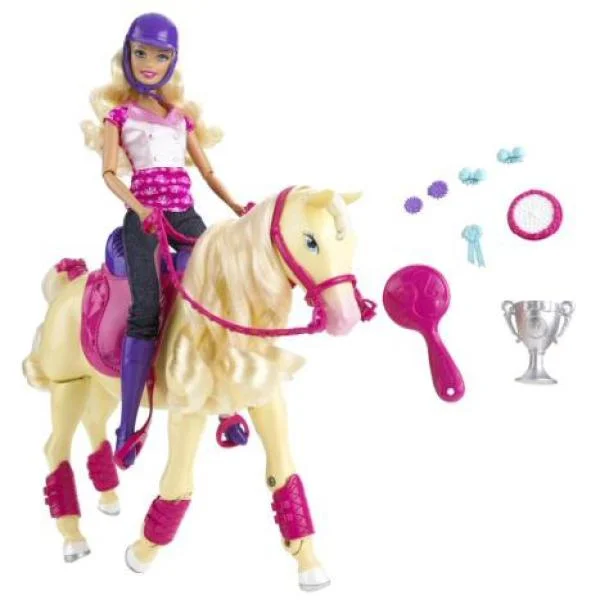 Barbie Tawny Horse and Doll Afbeelding 1