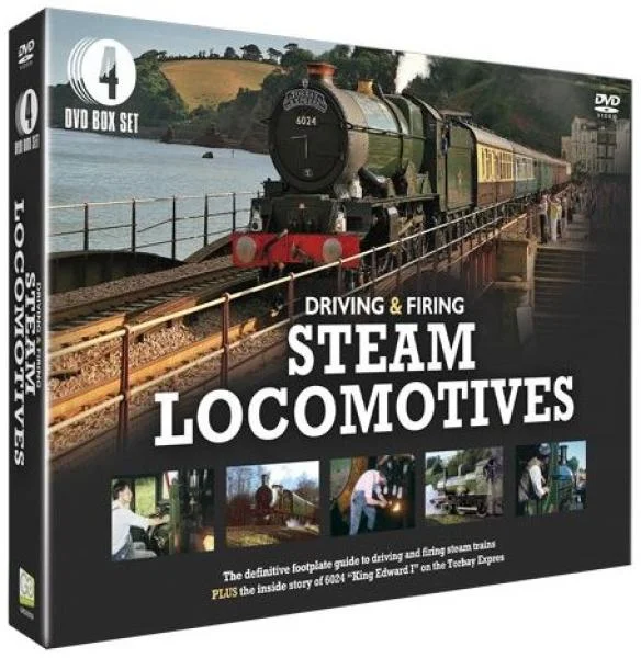 Driving and Firing: Steam Locomotives - 4 Disc Editie Afbeelding 1