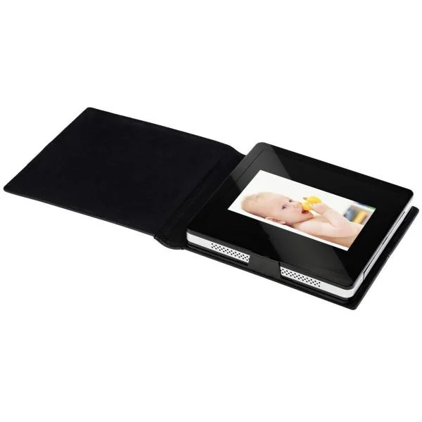 Agfa AF8070 7 Inch Photo Frame Album Book (Black) Afbeelding 1