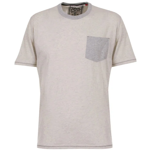 French Connection Men's T-Shirt - Vanilla - S - Vanilla Afbeelding 1