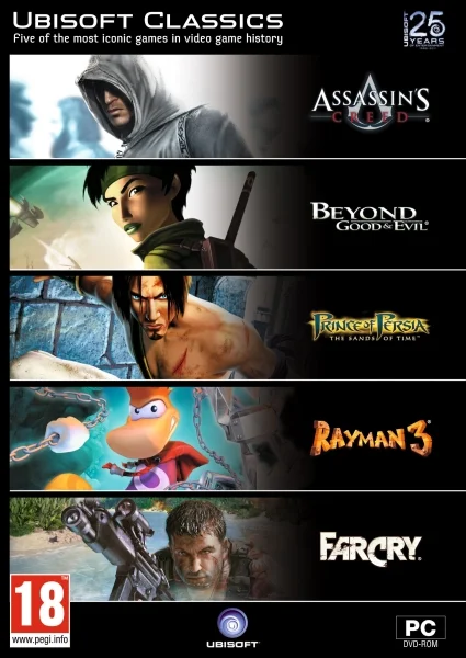 Ubisoft Classics (5 game pack, incl Assassin’s Creed & Beyond Good & Evil) Afbeelding 1