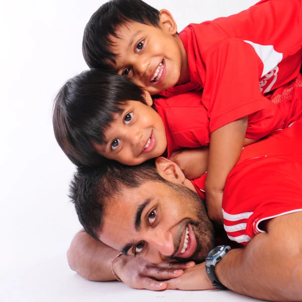 Father and Son Photoshoot Afbeelding 1