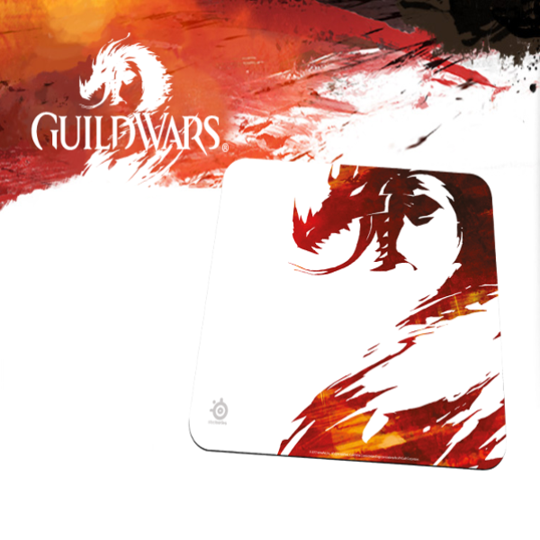 SteelSeries: QcK Guild Wars 2 Logo Edition Mouse Mat Afbeelding 1