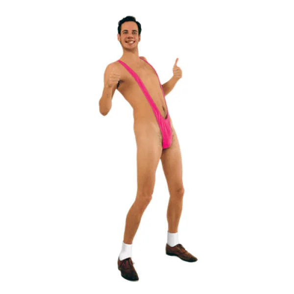 Mankini - Pink Afbeelding 1