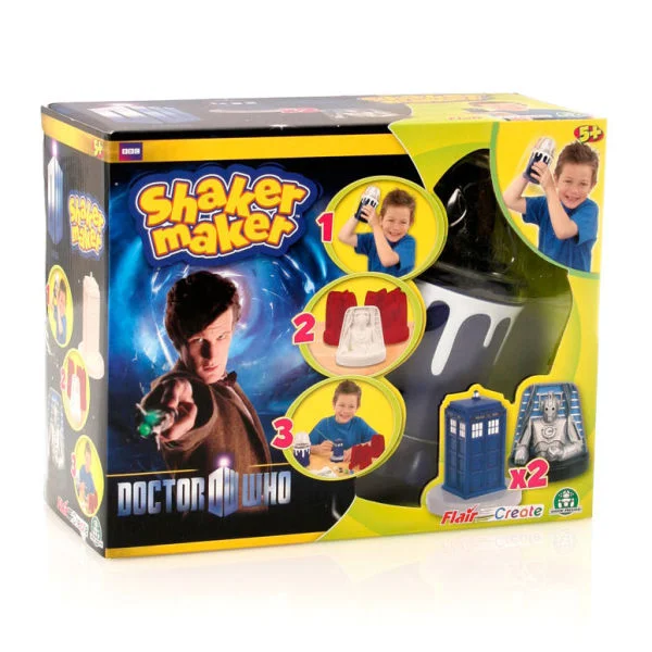 Dr Who Classic Shaker Maker (Tardis & Cyberman) Afbeelding 1