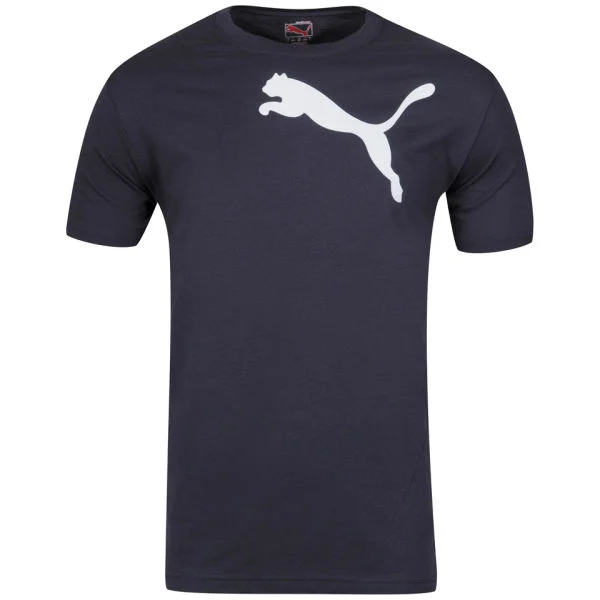 Puma Men's Cattee T-Shirt - New Navy - S - New Navy Afbeelding 1