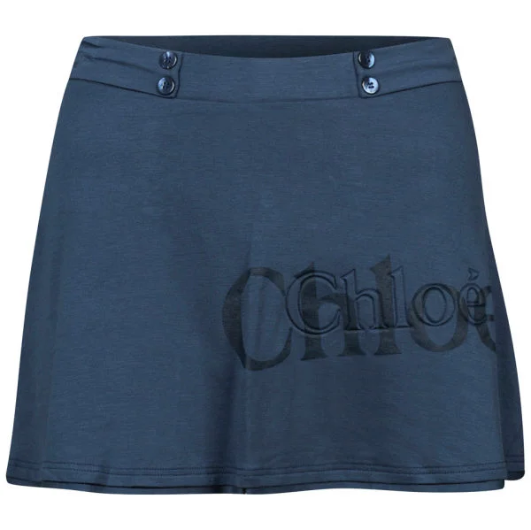 Chloe Women's Beach Skirt - Navy - 10 - Navy blauw Afbeelding 1