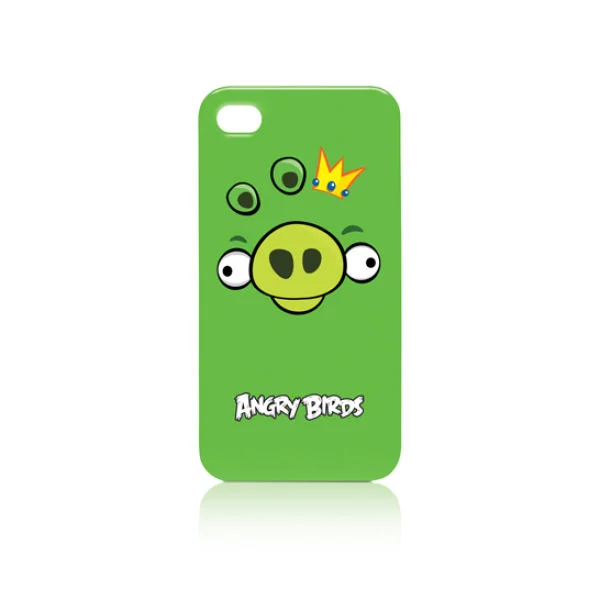 Angry Birds iPhone 4 Cover - Green Pig Afbeelding 1