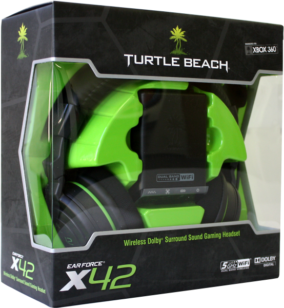 Turtle Beach: X42 Xbox 360 Wireless Headset Surround Sound Afbeelding 1