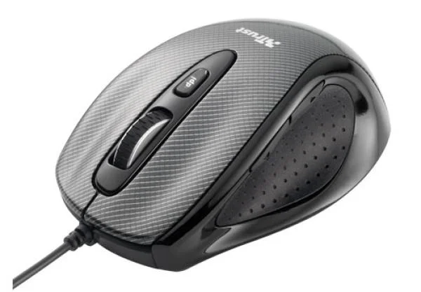Trust Laser Mini Mouse - Carbon Edition Afbeelding 1